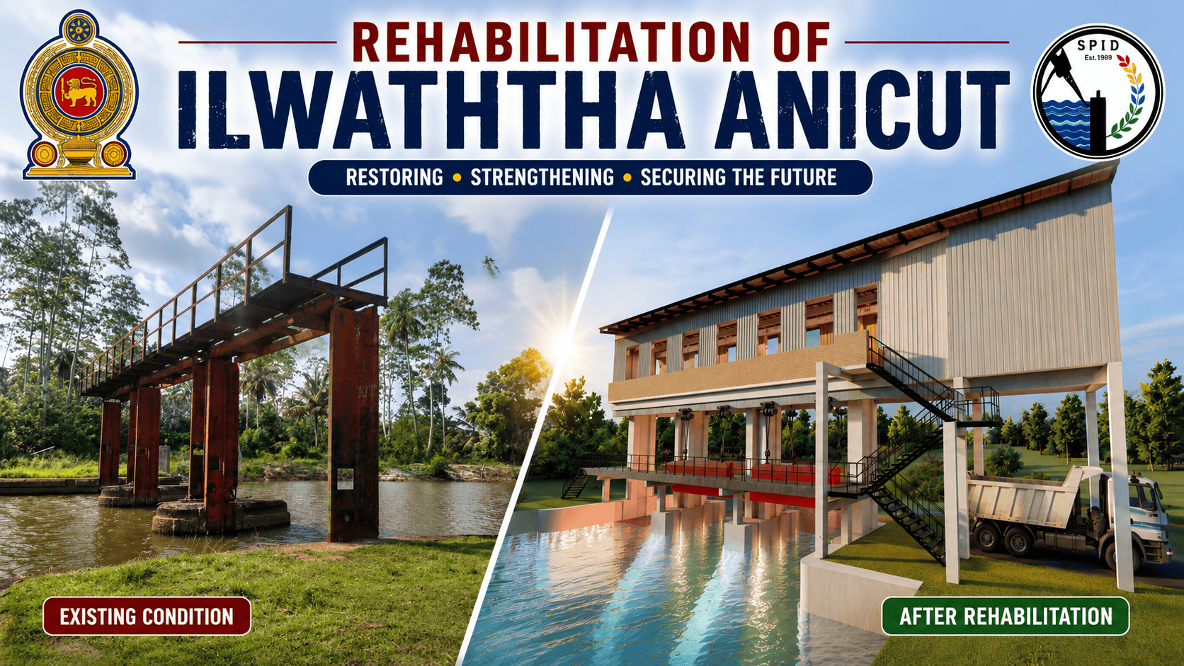 Renovation of Ilwaththa Anicut Commences to Secure Regional Agriculture